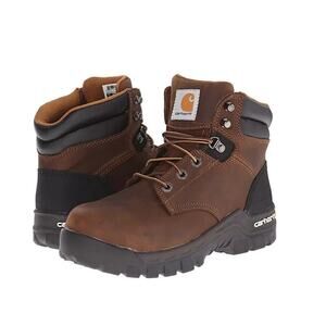 Carhartt Women's Rugged Flex‎ 6" Composite Toe Work Boot Brown Sz 7 NEW IN BOX